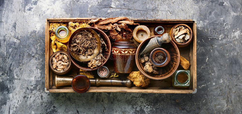 Image, Stock Photo Masala tea with spices