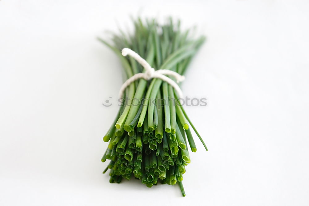 Similar – Image, Stock Photo Fresh raw asparagus spears on a white table