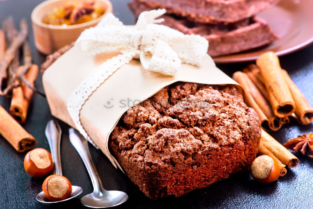 Similar – Image, Stock Photo chocolate ice cream with nuts