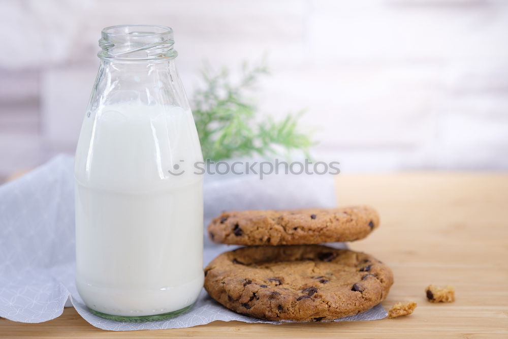 Similar – two jars with homemade yogurt