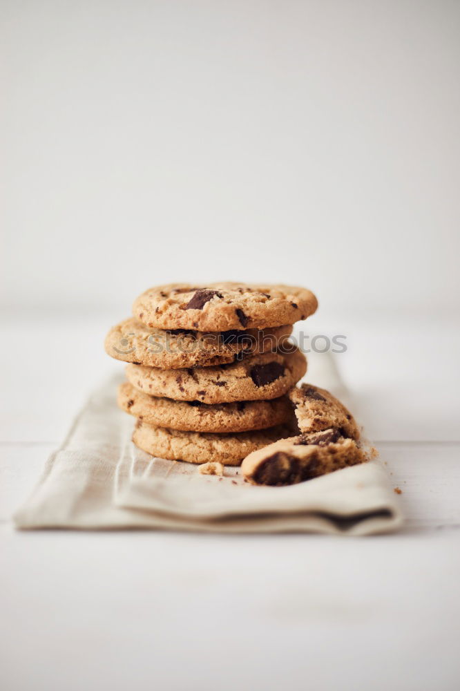 Similar – Image, Stock Photo Gingerbread cookies, candies, sweets in jars on wooden table