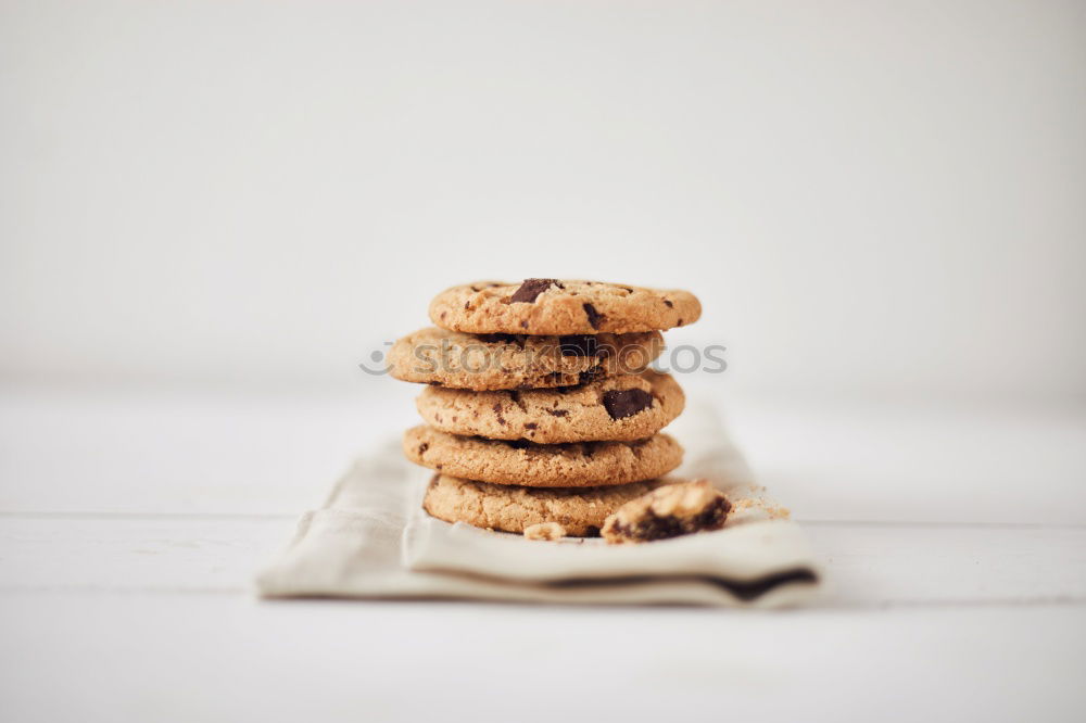 Similar – Image, Stock Photo Gingerbread cookies, candies, sweets in jars on wooden table