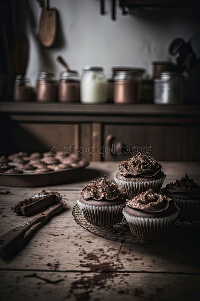 Similar – Image, Stock Photo Avocado Chocolate Mousse