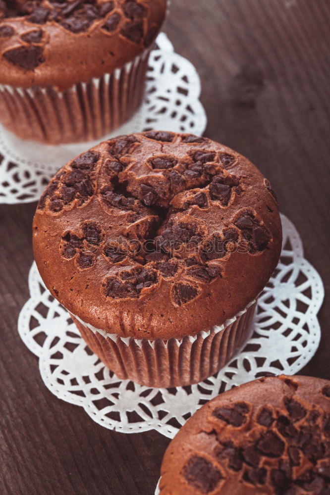 Similar – Image, Stock Photo chocolate muffins Food