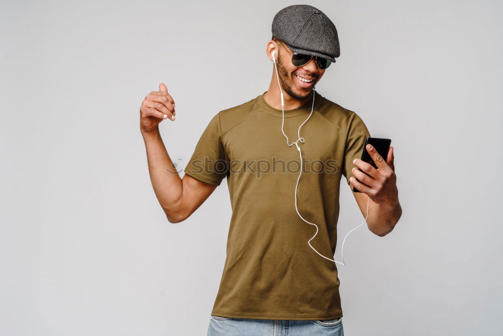 Similar – Young man taking photos