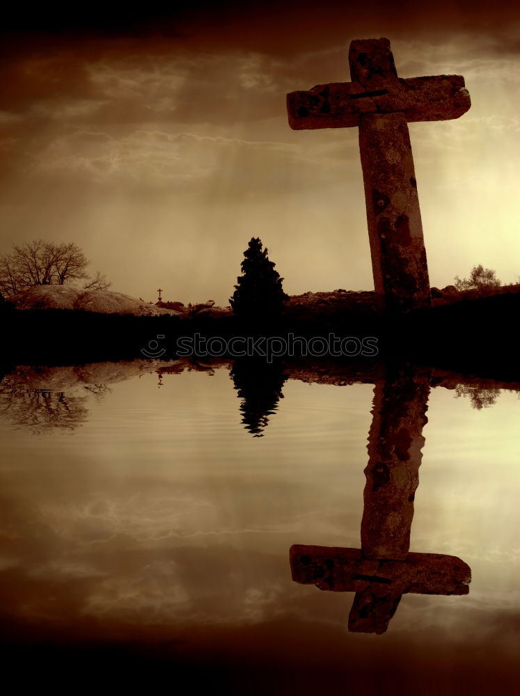 Similar – Foto Bild Cross II dunkel grau