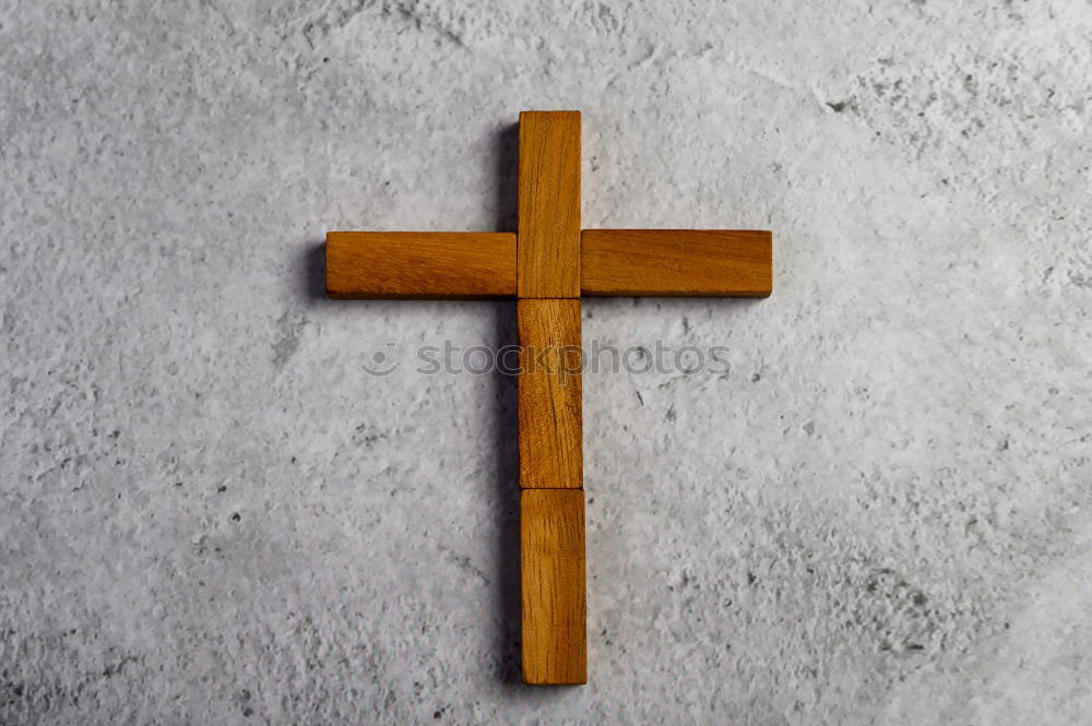 Similar – Image, Stock Photo red pedestrian light in front of a church entrance, no entrance, symbolic picture