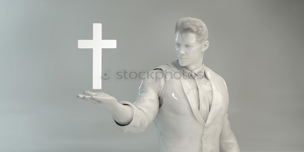 Similar – Image, Stock Photo FAITH Happy Save