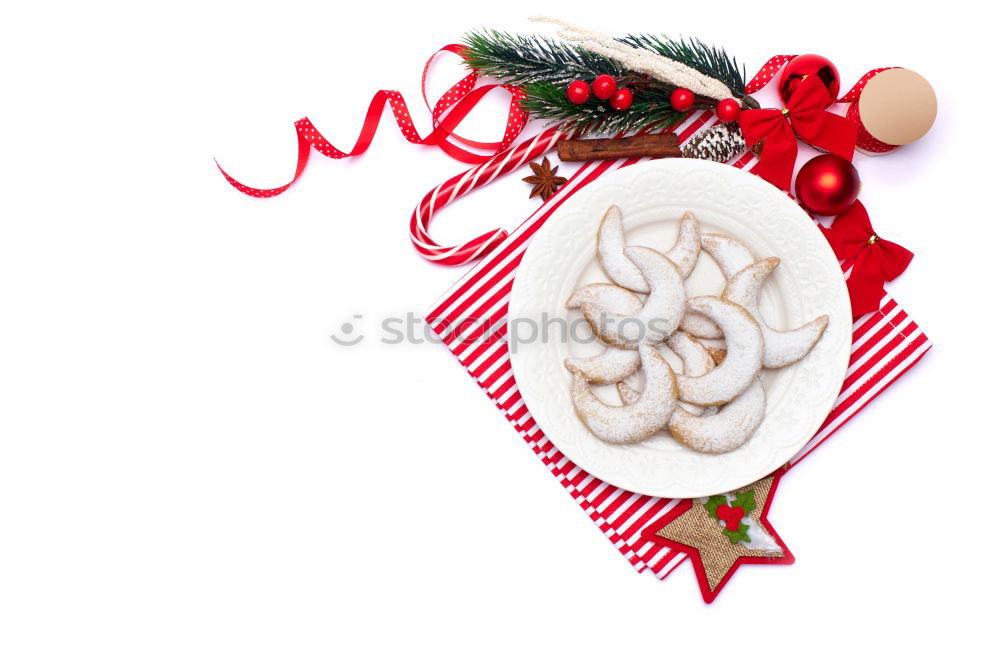 Similar – Image, Stock Photo Christmas tree made from cookies