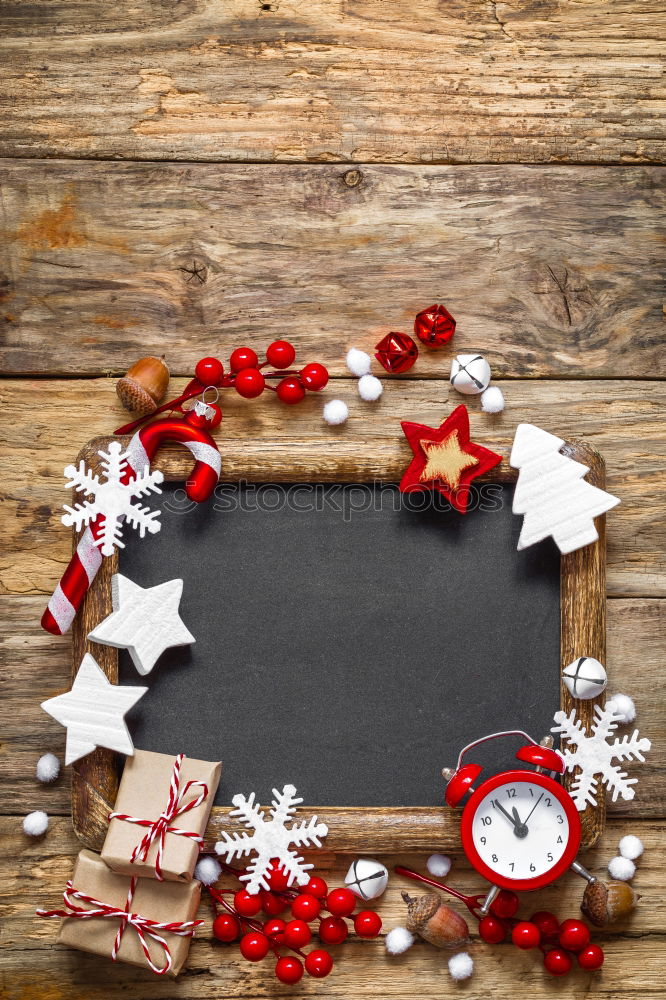 Image, Stock Photo Merry Christmas biscuits on a plate