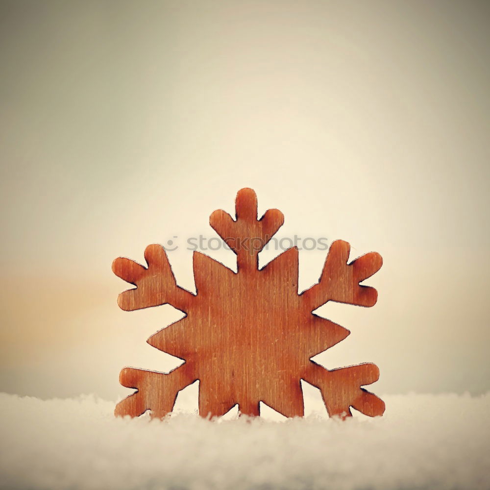 Similar – Image, Stock Photo Big wooden snowflake.