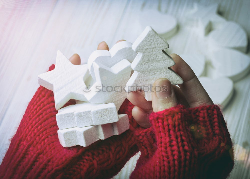 Similar – Image, Stock Photo Red tea with sugar and cookies on a wooden table