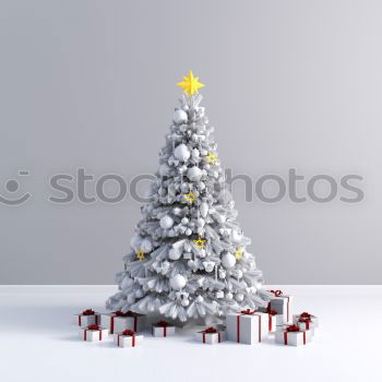 Similar – Red and gold decorated Christmas tree