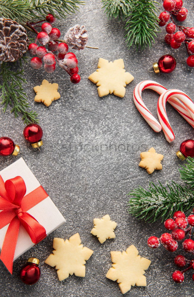 Similar – Image, Stock Photo Gingerbread man with spices and Christmas decoration