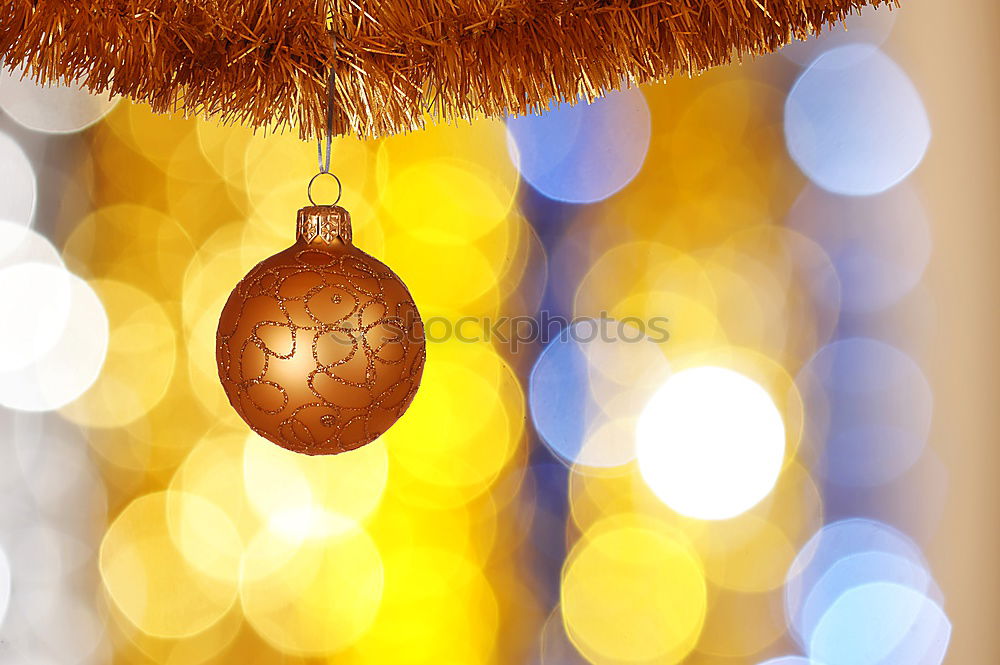 Image, Stock Photo Red Christmas ball Elegant