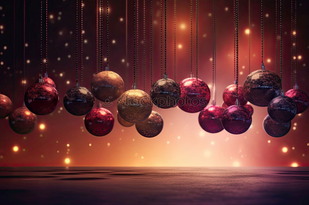 Similar – Image, Stock Photo Christmas balls with candles. holiday
