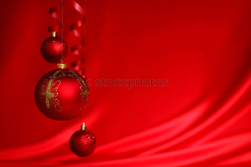 Similar – Image, Stock Photo Leaves, berries of cherry tree on red background