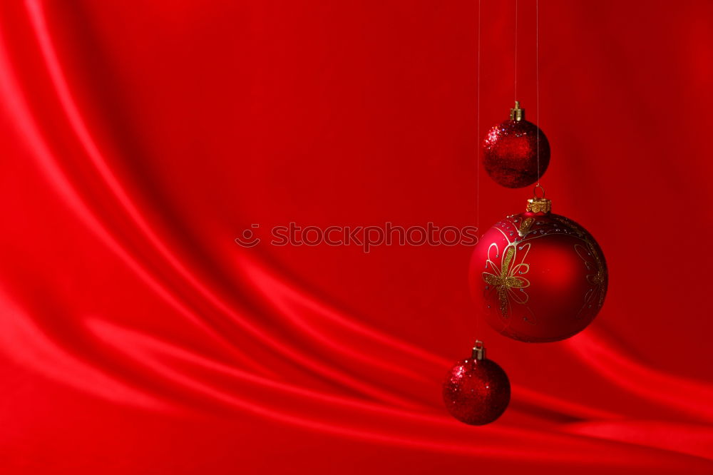 Similar – Image, Stock Photo Leaves, berries of cherry tree on red background