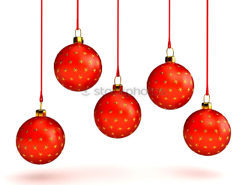 Image, Stock Photo baubles Glitter Ball