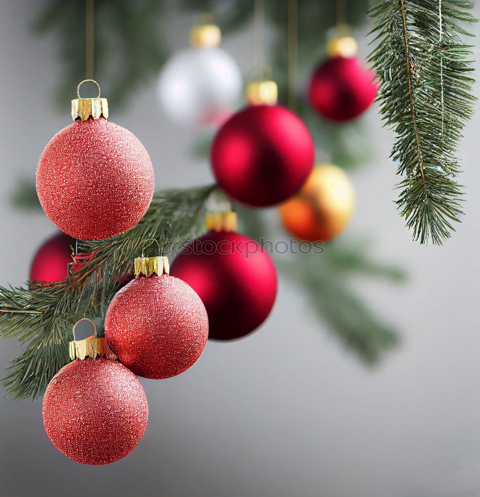 Similar – Image, Stock Photo Christmas ball with character