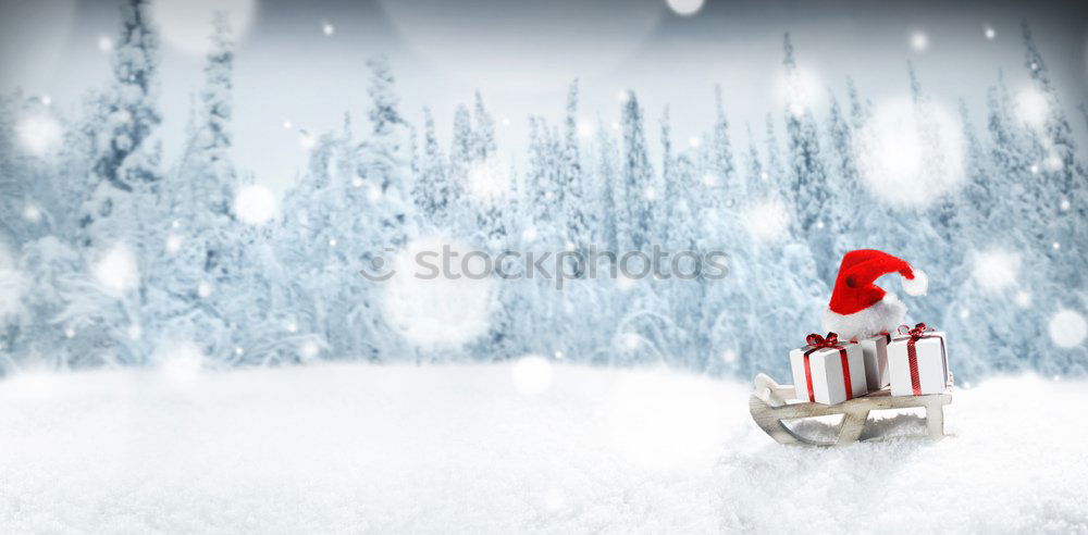 Similar – Image, Stock Photo Santa Claus drinks red wine