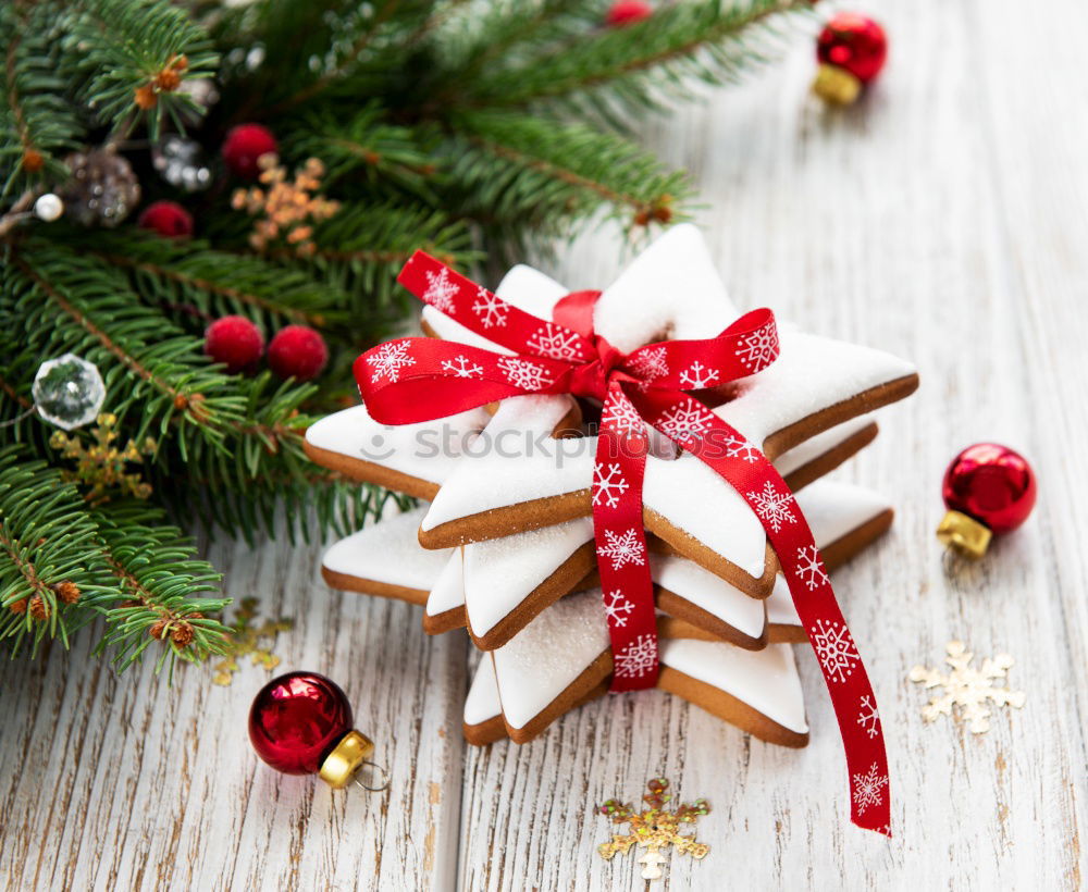 Similar – Image, Stock Photo Christmas gift boxes