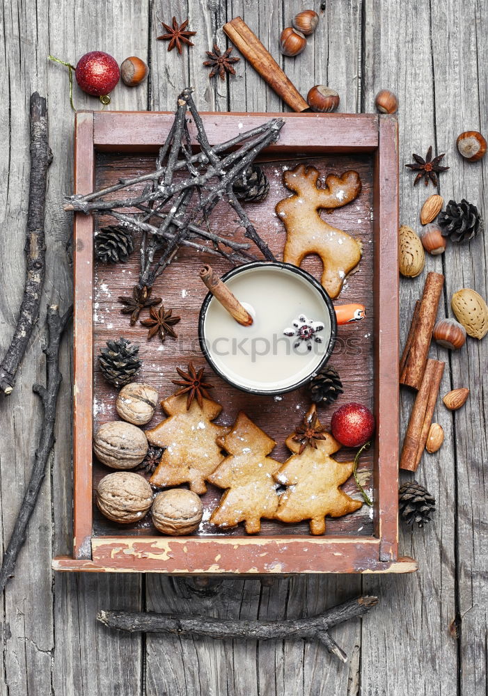 Similar – plate full of christmas cookies