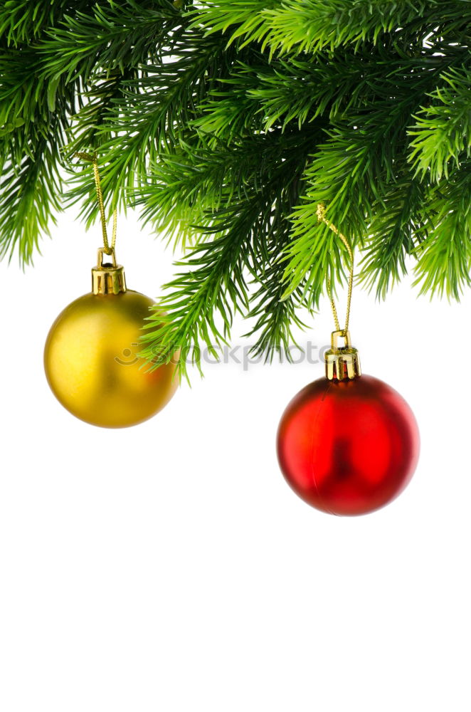 Similar – Image, Stock Photo Christmas ball with character