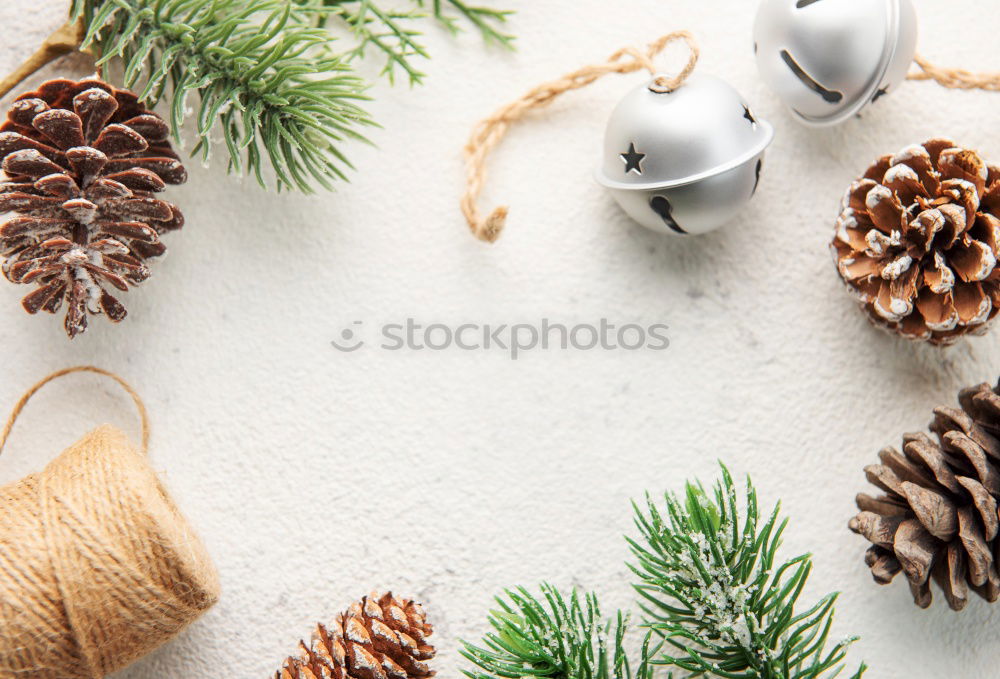 White Christmas in a jar