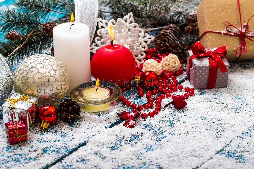 Similar – Christmas background with mulled wine and spices