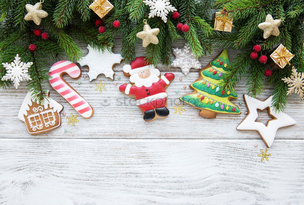 Similar – Image, Stock Photo Merry X-mas Gingerbread Heart Christmas Market