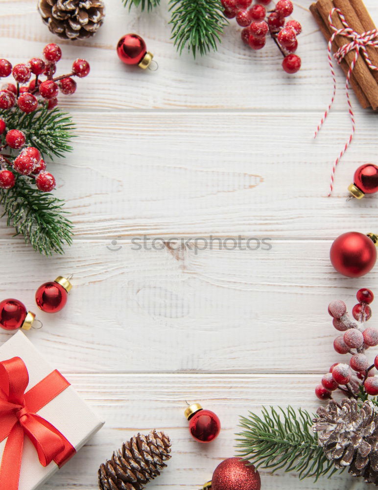 Similar – Image, Stock Photo Christmas gifts and natural ornaments