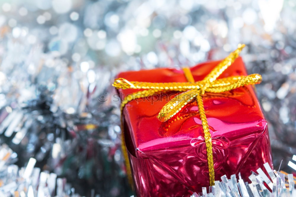 Similar – Young man holding a christmas gift