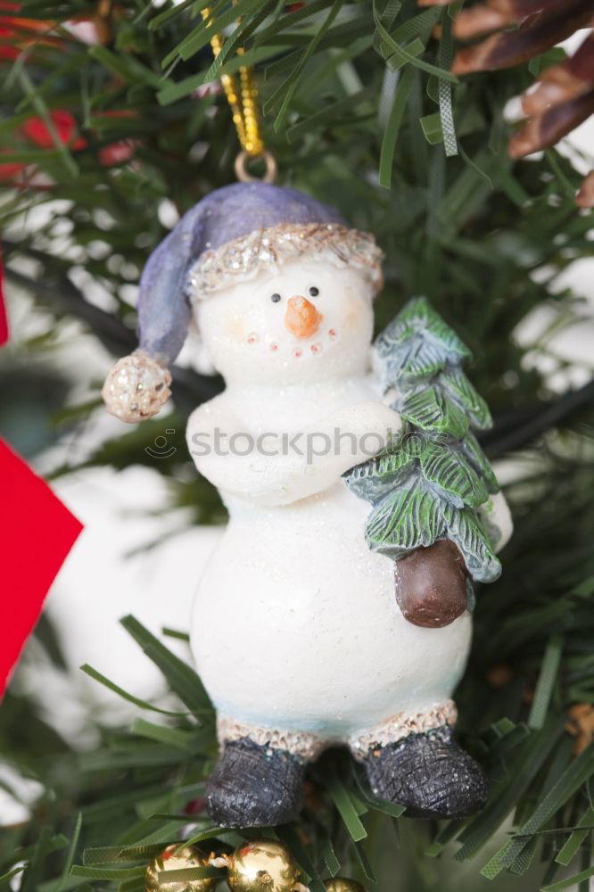 Image, Stock Photo Christmas cookies with festive decoration. Christmas concept.