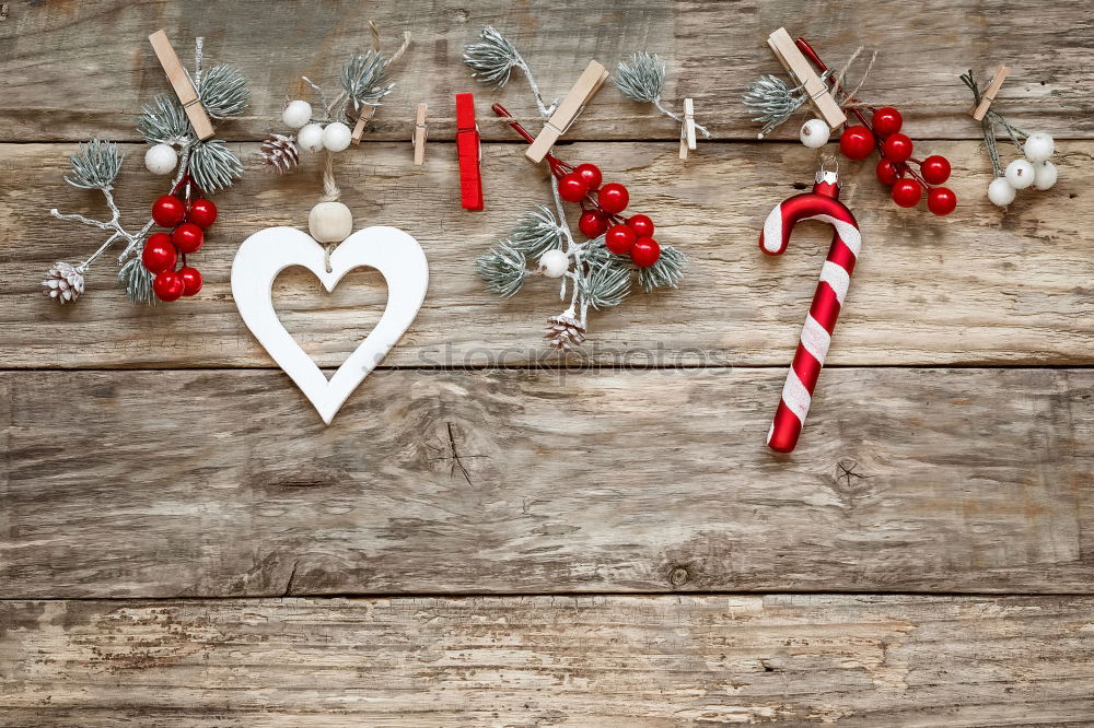 Image, Stock Photo Old pliers with christmas decoration