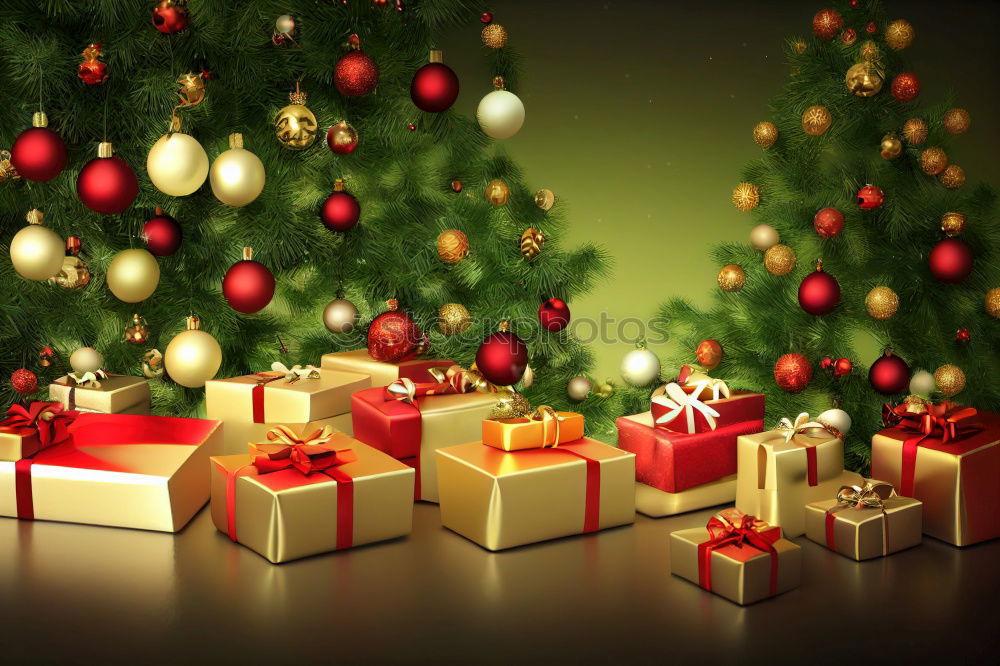 Similar – Image, Stock Photo Christmas presents for the family (I)