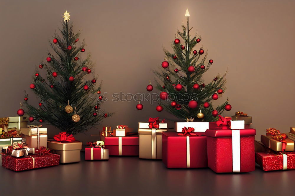 Similar – Image, Stock Photo retro christmas decorations with christmas