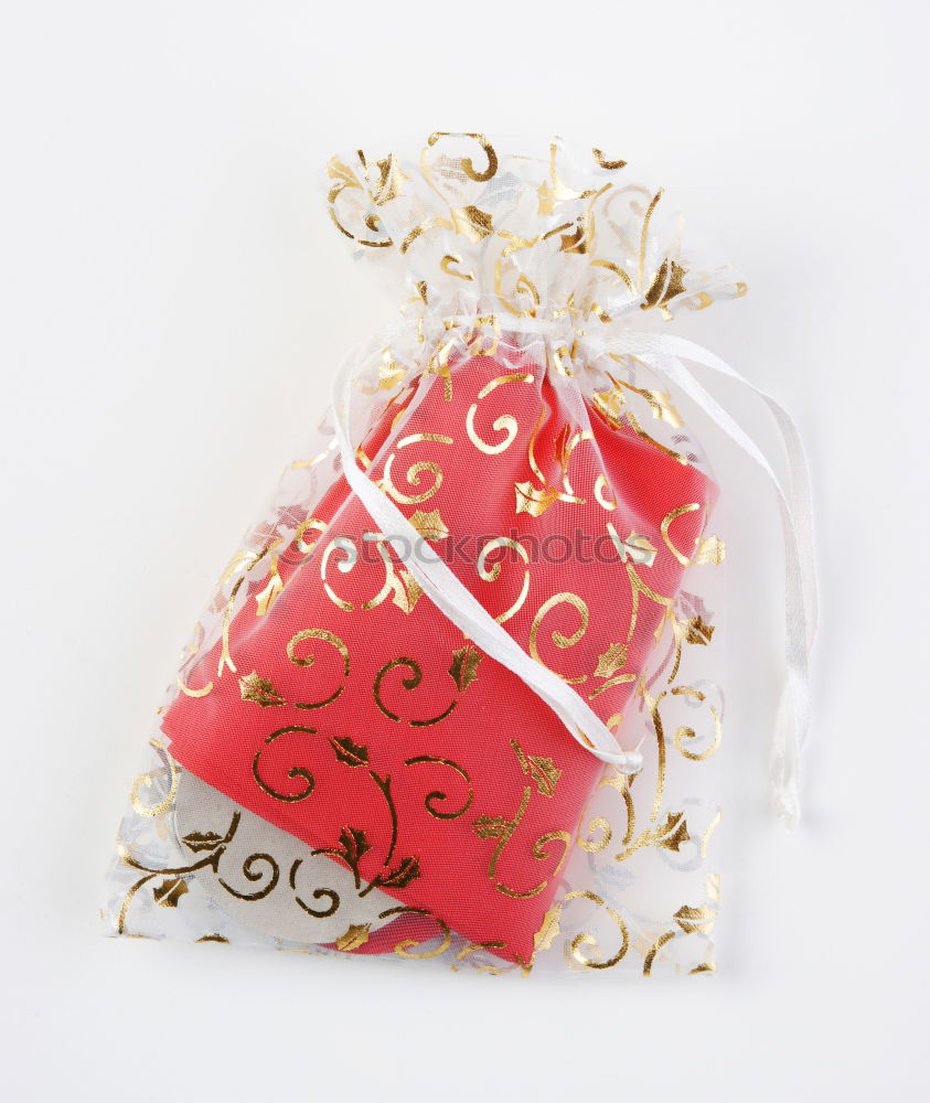 Similar – Image, Stock Photo Christmas present with bows and decoration