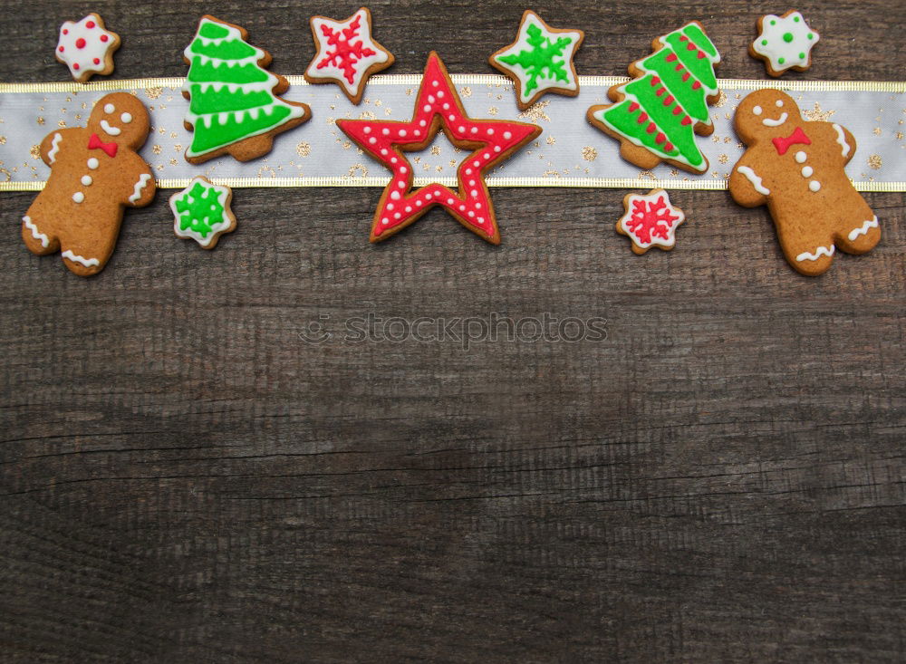 Similar – Image, Stock Photo Delicious Christmas Cookies