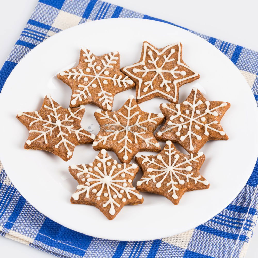 Similar – Image, Stock Photo Close up of cookies before oven on a paper