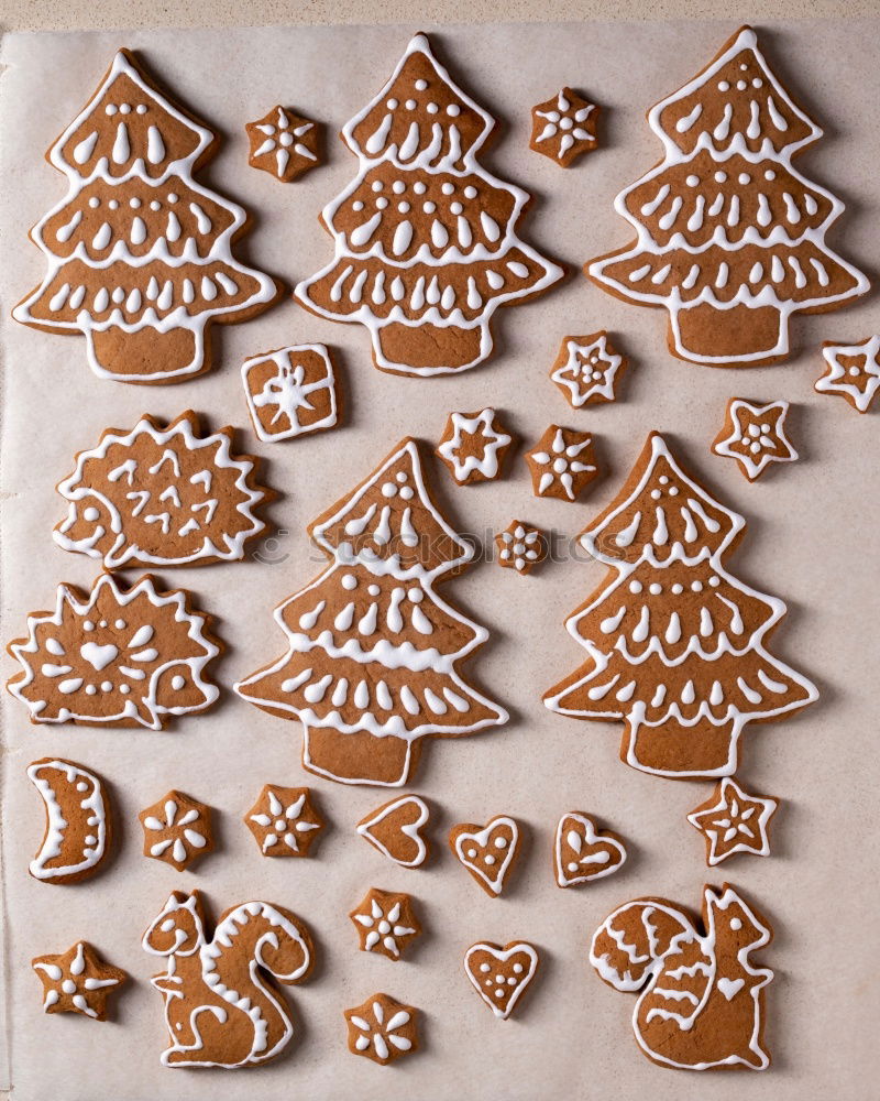 Similar – Image, Stock Photo Christmas cookies Cookie