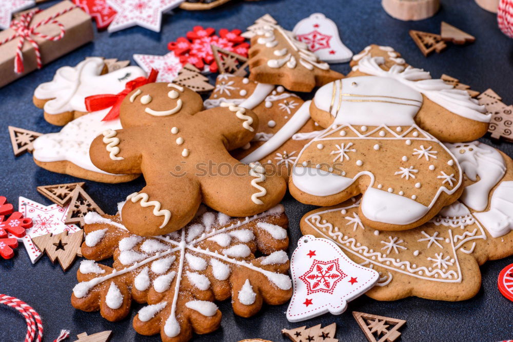 Similar – Image, Stock Photo christmas cookies. Christmas concept.