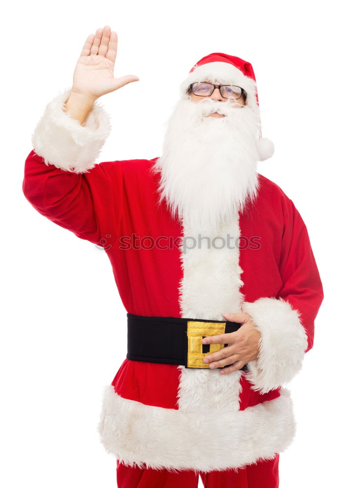 Similar – Fingers dressed as Santa Claus