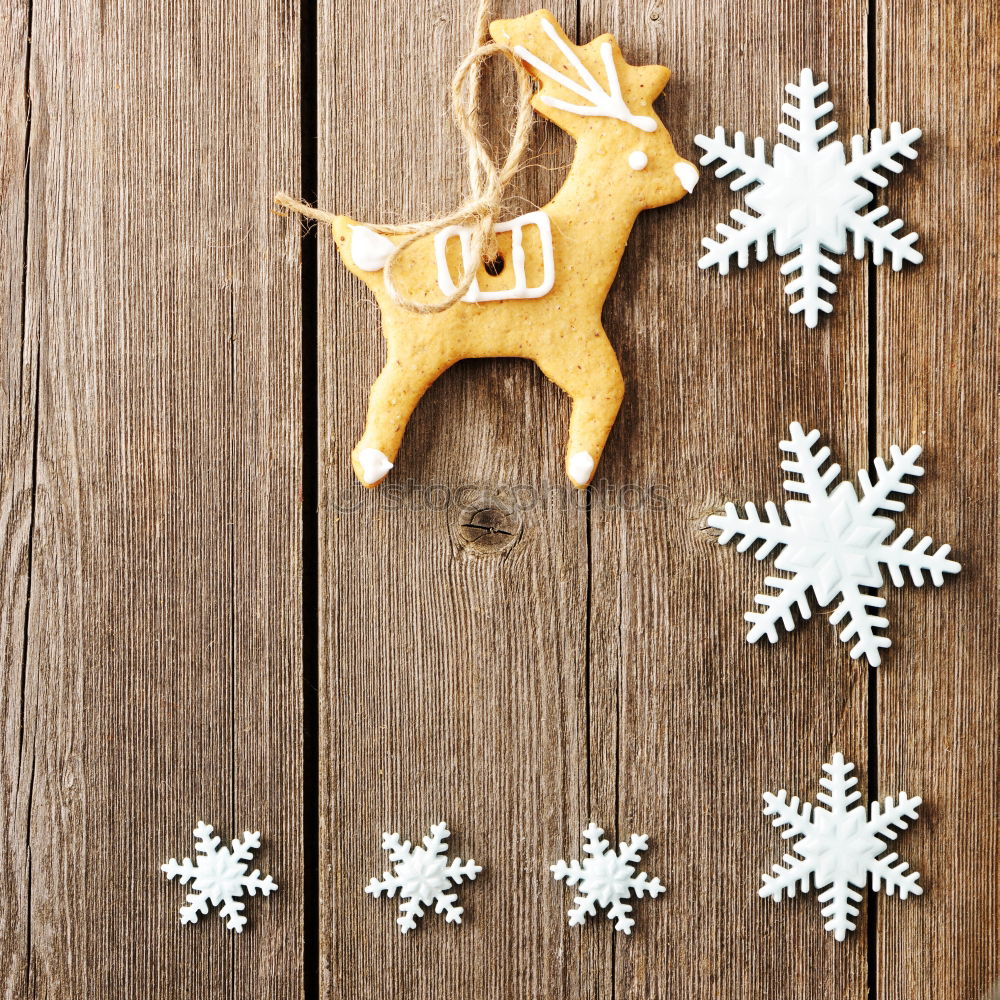 Similar – Big wooden snowflake.