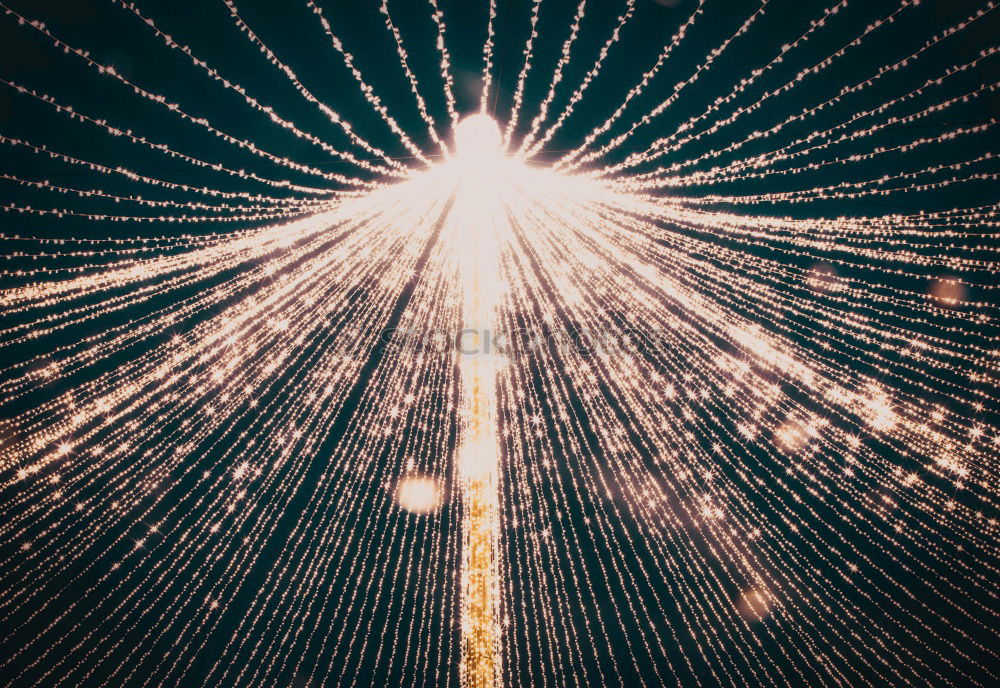 Similar – Image, Stock Photo Anonymous couple looking at night city