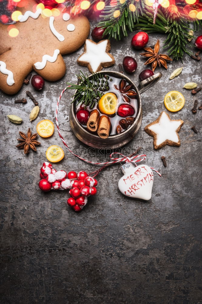 Image, Stock Photo Mulled wine in a saucepan