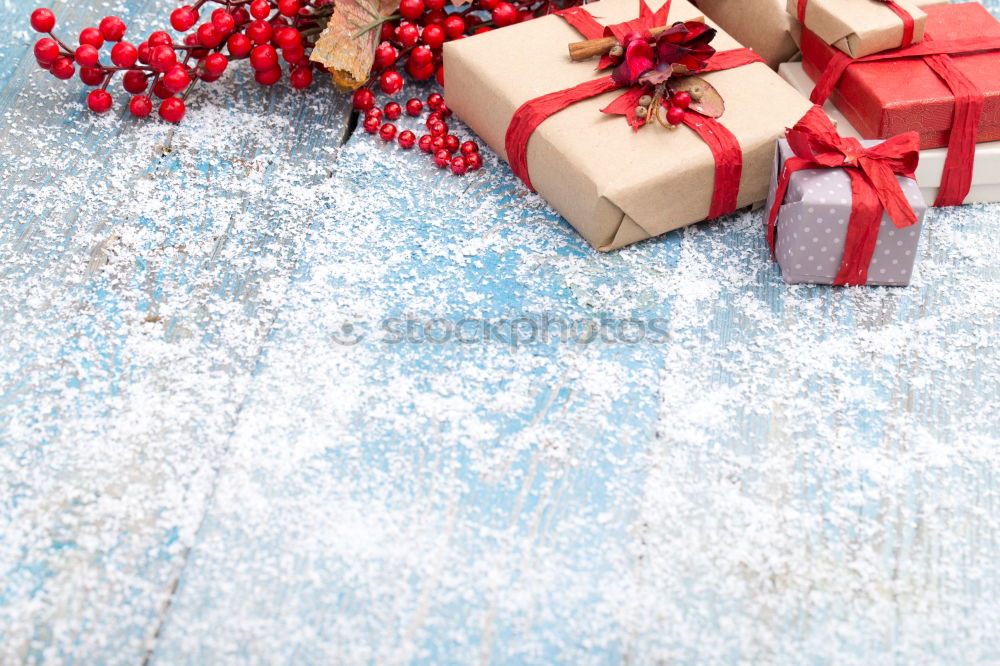 Similar – Image, Stock Photo Opened envelope and bag full of gifts