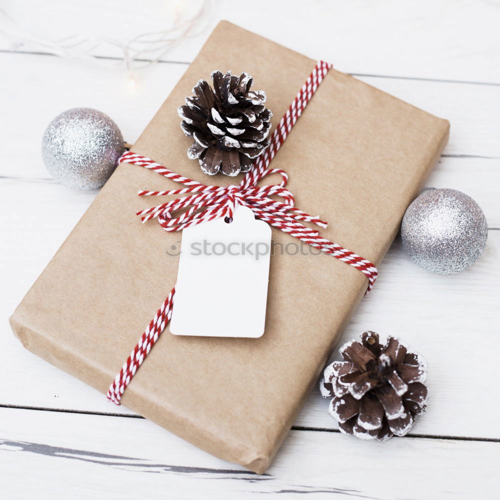 Similar – Image, Stock Photo Christmas presents creative layout.