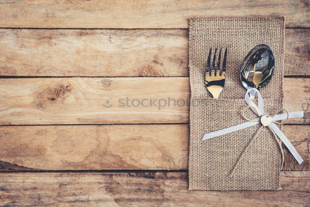 Similar – Image, Stock Photo Empty black cast-iron frying pan with vintage kitchen items