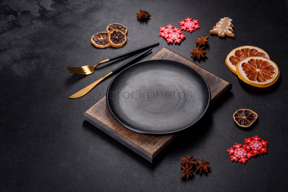 Oranges on dark background